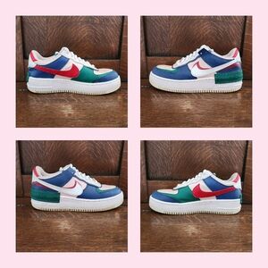 Womens Nike Air Force 1 Shadow Mystic Navy Color Size 7.5